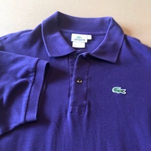 Men’s Purple Lacoste